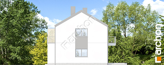 Elewacja boczna projekt dom w halezjach r2b ver 3 31a01fba82104b9f5312fefaa16f51de  266