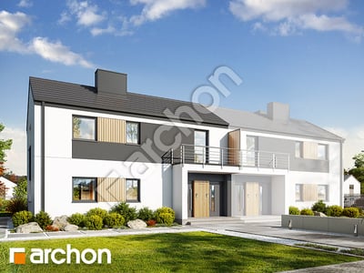 gotowy projekt Dom w halezjach (R2B) 