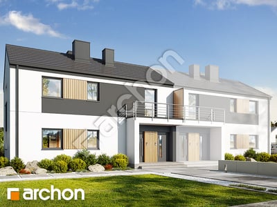 gotowy projekt Dom w halezjach (R2B) 