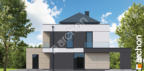 Elewacja boczna projekt willa tahani g2e 3092ee863ae4ce8193577569c83a8928  265