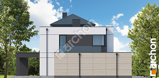 Elewacja boczna projekt willa tahani g2e 9bedd904461b7ea49f4e3bfb091250b0  266