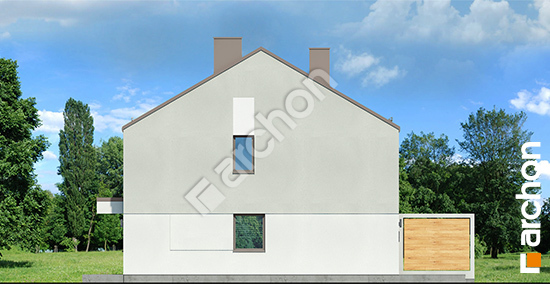 Elewacja boczna projekt dom w riveach b a01bfbcd48dfddb4496a42f4ee1e7680  265