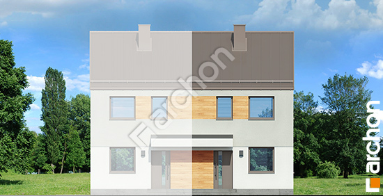 Elewacja frontowa projekt dom w riveach b 5f3991104268dde9f80a5959485d53be  264