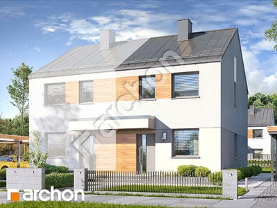 gotowy projekt Dom w riveach (B) 