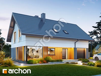 gotowy projekt Dom w wisteriach 24 (G) 