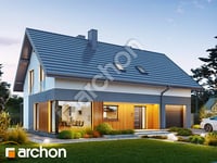 gotowy projekt Dom w wisteriach 24 (G) widok 1