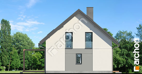 Elewacja boczna projekt dom w zielistkach 16 6a5959dbdab807ba8f17cc843bc25ad2  265