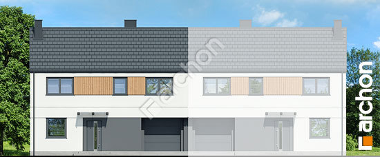Elewacja frontowa projekt dom w zimokwiatach 4 gb 157eaf545f468b2d41f6acde51d841f5  264