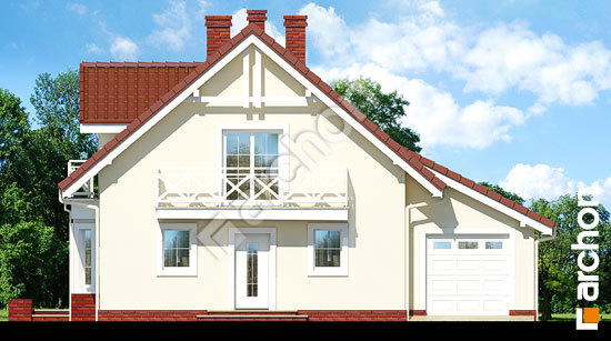 Elewacja frontowa projekt dom w rododendronach 4 ver 2 39631ee1643a304904ec4e53a6cb6457  264