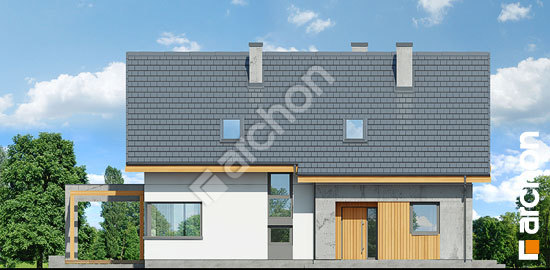 Elewacja frontowa projekt dom w wiosnowkach 655e2a023cfbdaf5f1705cfe0e390679  264
