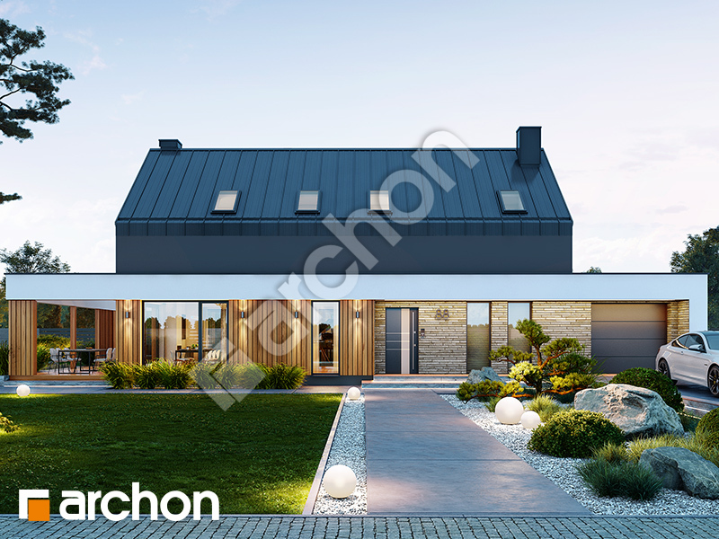 gotowy projekt Dom w heliotropach 3 (GE) widok 1