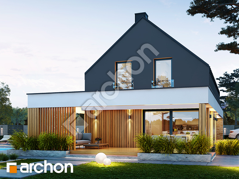 gotowy projekt Dom w heliotropach 3 (GE) widok 2