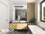 gotowy projekt Dom w renklodach 21 (G2) Wizualizacja łazienki (wizualizacja 3 widok 1)