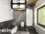 gotowy projekt Dom w renklodach 21 (G2) Wizualizacja łazienki (wizualizacja 3 widok 4)