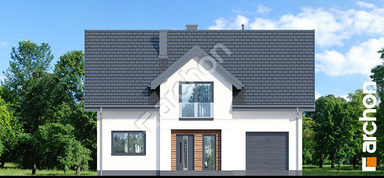 Elewacja frontowa projekt dom w lucernie 12 da714bb888777497734b38d0618bbfa0  264
