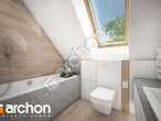 gotowy projekt Dom w sasankach (AE) OZE Wizualizacja łazienki (wizualizacja 3 widok 1)