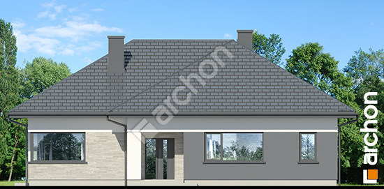 Elewacja frontowa projekt dom w przebisniegach 24 01834cae10819bd4f3ec143cb8c9e707  264