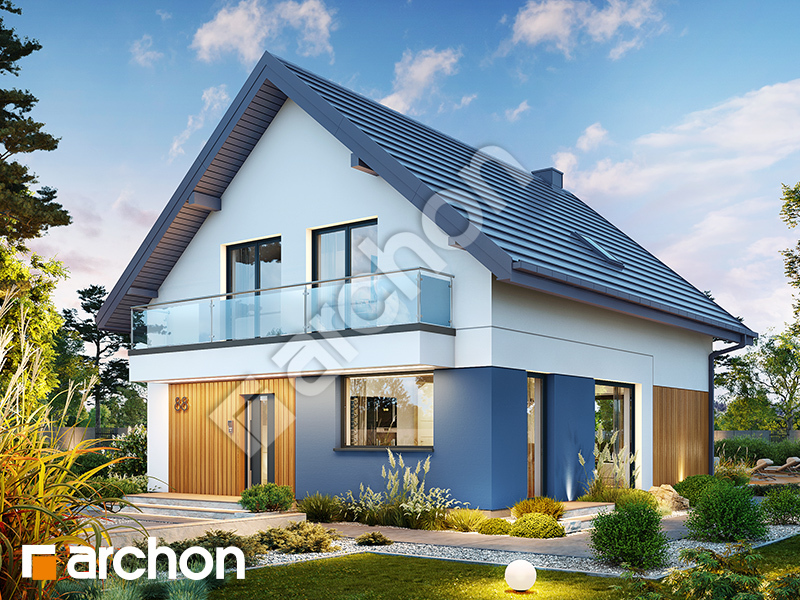 gotowy projekt Dom w szkarłatkach 6 (E) widok 2