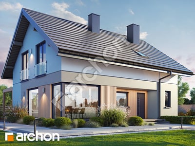 gotowy projekt Dom w wisteriach 15 (A) 