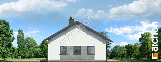Elewacja boczna projekt dom w mahoniach 9486988ed365369543d113071810c376  265