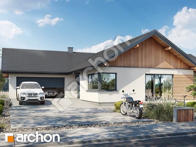gotowy projekt Dom w berberysach 2 (G2E) OZE 