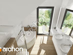 gotowy projekt Dom w faworytkach (G2) Wizualizacja łazienki (wizualizacja 3 widok 3)