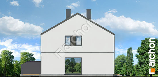 Elewacja boczna projekt dom w kurkumie 3 b d5f70e25b996edcb263faa043ed2562c  266