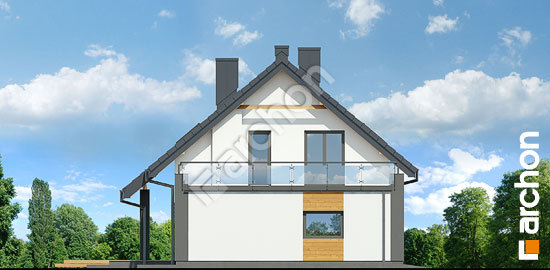 Elewacja boczna projekt dom w malinowkach g d69f885b23d8363892d839517ab303e3  266