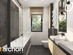 gotowy projekt Dom w renklodach 24 Wizualizacja łazienki (wizualizacja 3 widok 2)