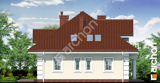 Elewacja boczna projekt dom w jezowkach ver 2 969fdb423e997e842263bddb1178dff5  266