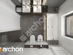gotowy projekt Dom w renklodach 15 (G2AE) OZE Wizualizacja łazienki (wizualizacja 3 widok 4)