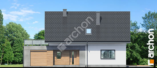 Elewacja frontowa projekt dom w malinowkach 14 g f56807c0eeb0f877b700dcca35ab09c2  264