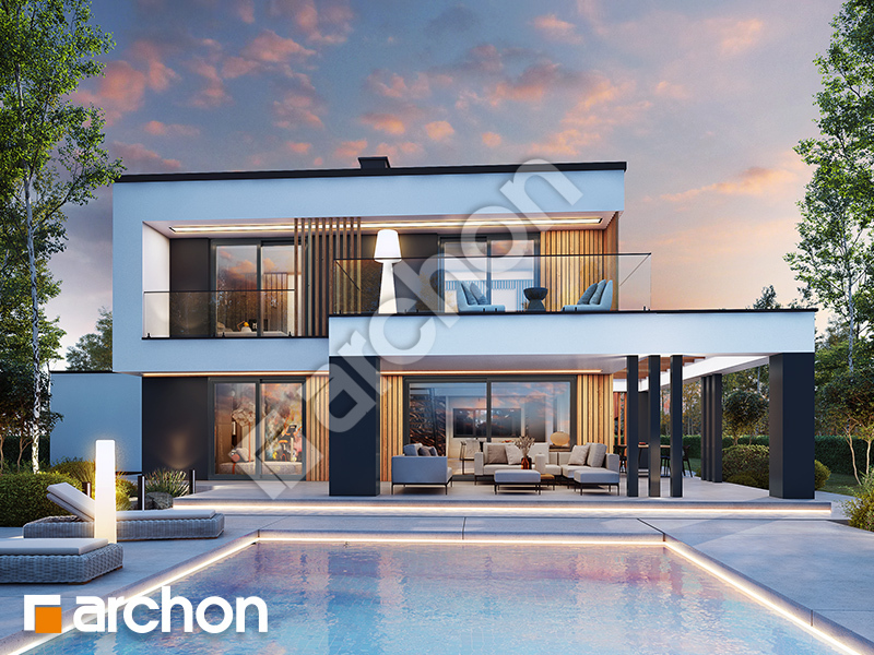 gotowy projekt Willa Malika 2 (G2E) widok 2