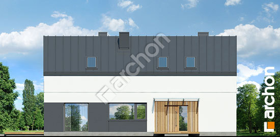 Elewacja frontowa projekt dom w tausendiach 3095c63c328108dd7e1c25fb40152586  264