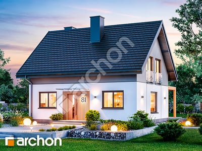 gotowy projekt Dom w zielistkach 23 (A) 