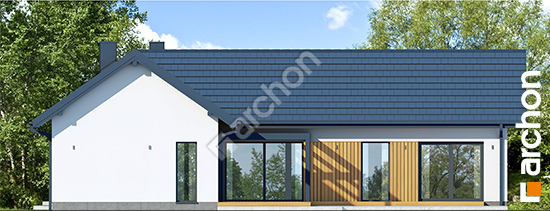 Elewacja boczna projekt dom w dalbergiach e 4348957100f177d12cb40a1d342934a3  265