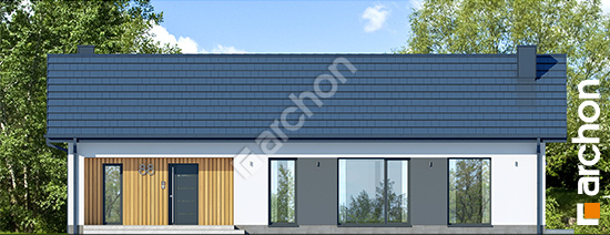 Elewacja frontowa projekt dom w dalbergiach e 0bc517f9994d46f0a117f404854b94e4  264