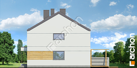 Elewacja boczna projekt dom w tunbergiach 2 r2a 0fa50074037497d298e0ffd0dd48279e  265