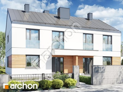 gotowy projekt Dom w tunbergiach 2 (R2A) 