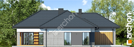 Elewacja boczna projekt dom w saponariach g2e 379402465838fe987b669582de18931a  266