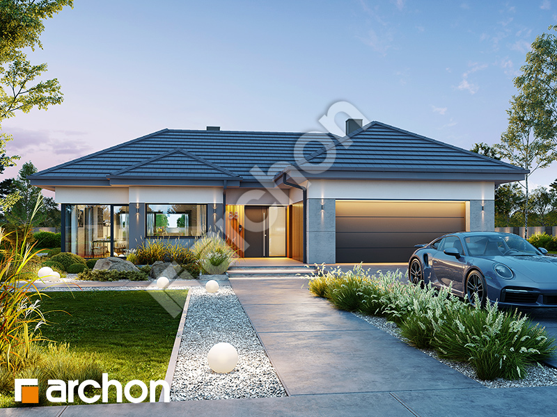 gotowy projekt Dom w saponariach (G2E) 