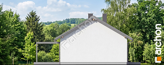 Elewacja boczna projekt dom w wanilii 3 e 60901cf2b168a83329d59c55e1257de9  266