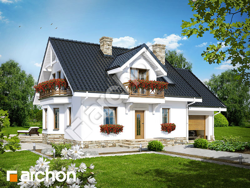 Projekt Domu Dom W Rododendronach 6 P Ver2 Dodatki Archon