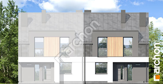 Elewacja frontowa projekt dom w klematisach 31 b 142cd7b7ab8e2481b43a0d9b85773719  264