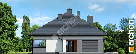 Elewacja frontowa projekt dom w renklodach 15 g 67c276637d682c71f91fdd24f91433cb  264