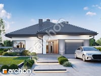 gotowy projekt Dom w renklodach 15 (G) widok 1