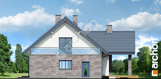Elewacja boczna projekt dom w brunerach g2 e5284e7d64d2c27777d360c243990c21  265