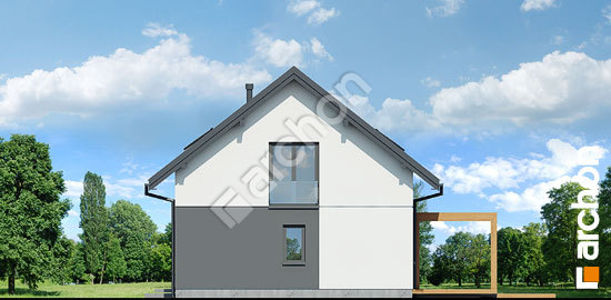 Elewacja boczna projekt dom w wisteriach 8 e oze 81db9c717eedc72226e852817687fe21  265
