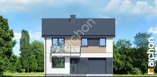 Elewacja frontowa projekt dom w bukszpanach 2 g e0b9fa88c944d1d3f54afe5c4592118a  264