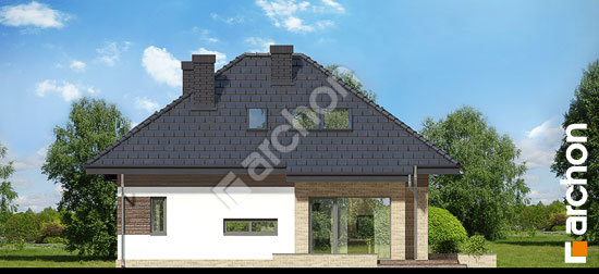 Elewacja boczna projekt dom w lilakach gpd ver 2 73462d3f8e1f32842baac8c1d51ec2a9  266